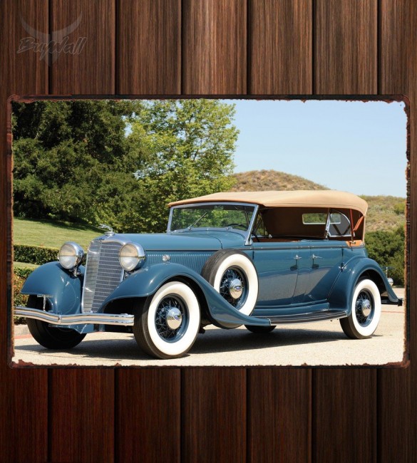 Металлическая табличка Lincoln KB Dual Cowl Phaeton Металлическая табличка Lincoln KB Dual Cowl Phaeton